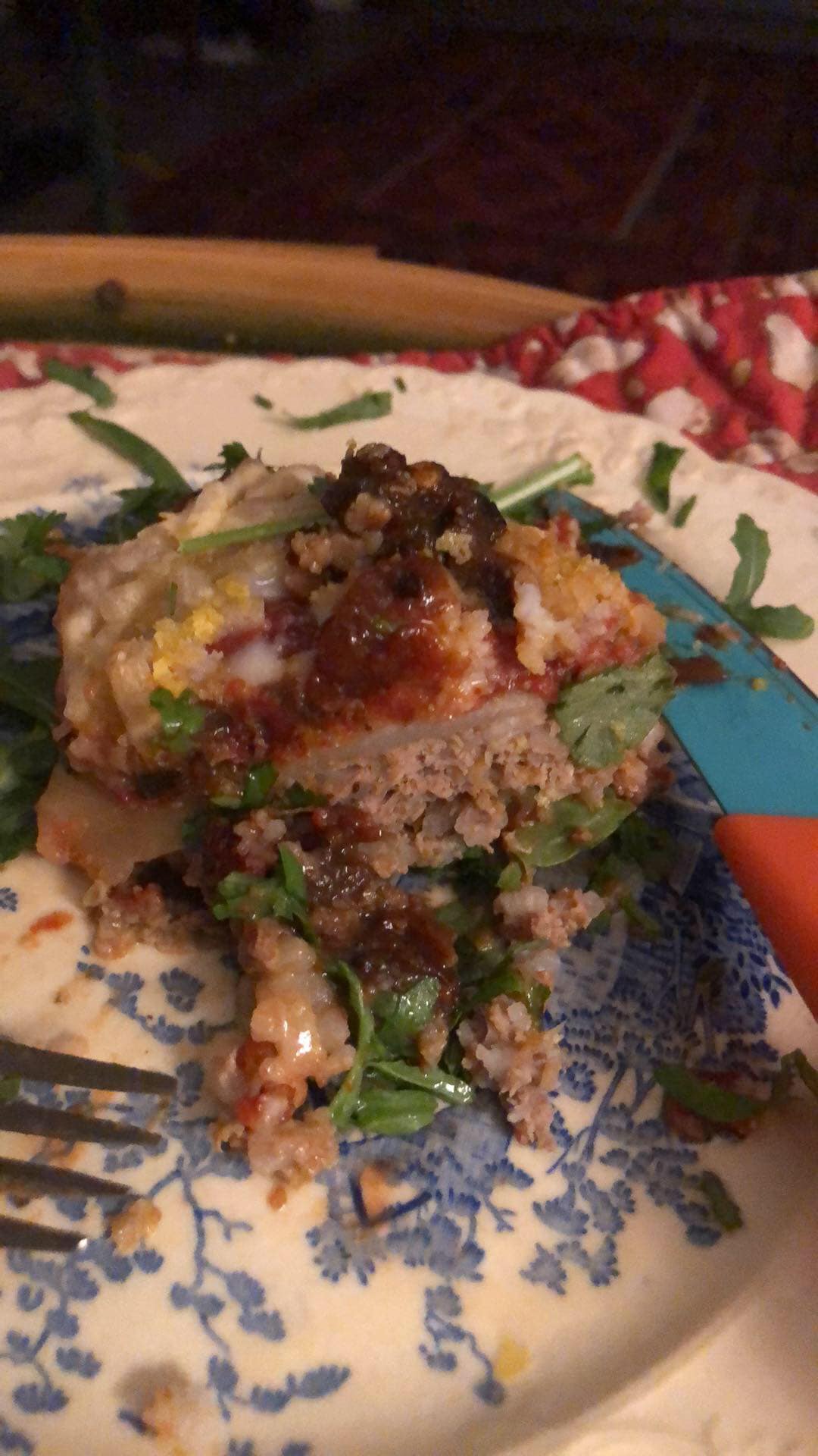 Hearty seasonal plate.